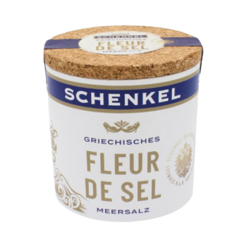 Schenkel Fleur de Sel, griechisches Meersalz, unjodiert, 250g